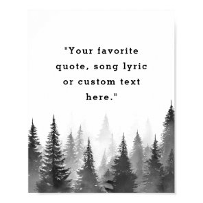 Create Your Own Quote Poster