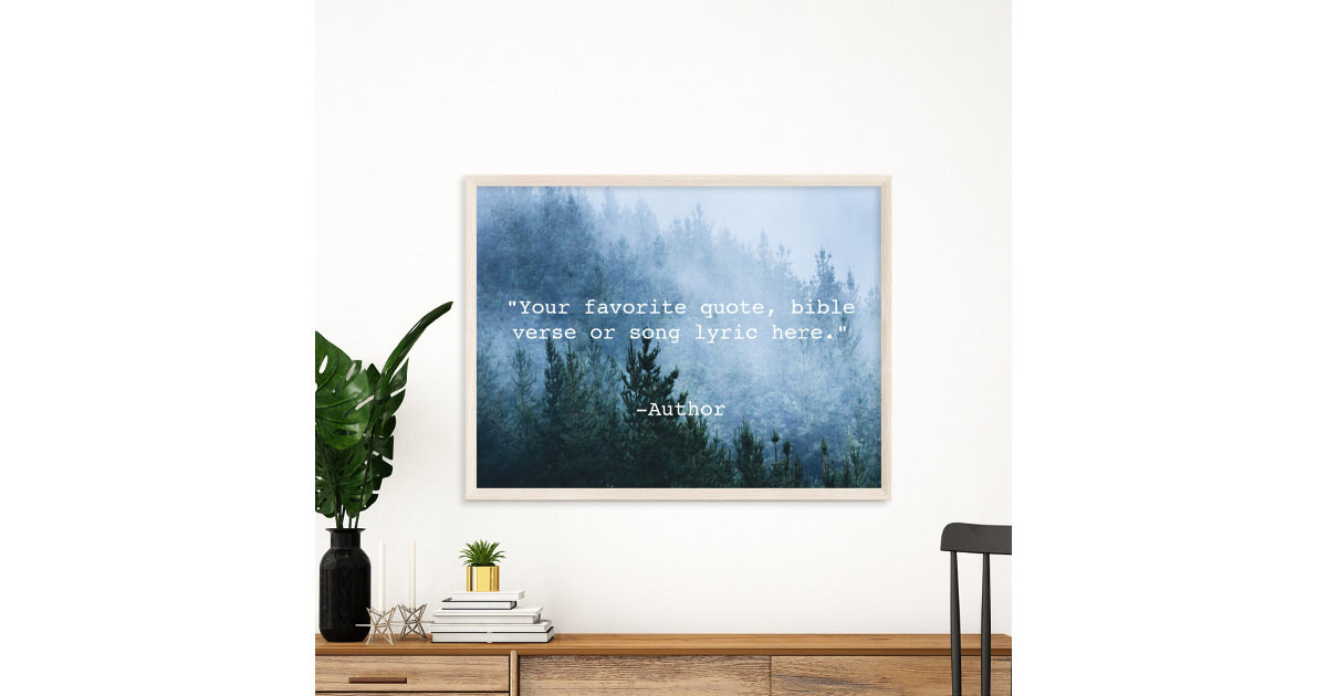 Create Your Own Quote Poster Zazzle Create Your Own Quote Poster Zazzle