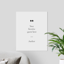 Create Your Own Quote Poster