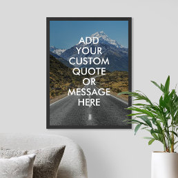 Create Your Own Quote Poster