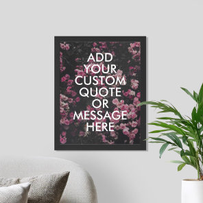 Create your own quote poster