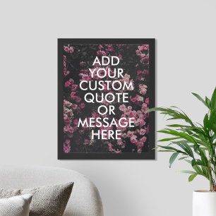 Create your own quote poster