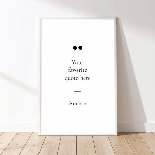 Create Your Own Quote Poster