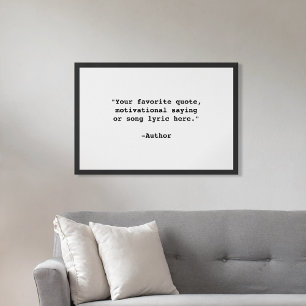 Create Your Own Quote Poster