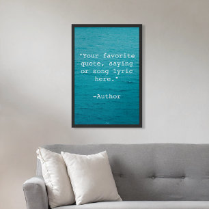 Create Your Own Quote Poster