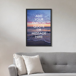 Create your own quote poster