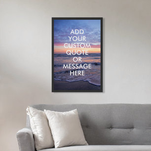 Create your own quote poster