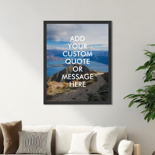 Create Your Own Quote Poster