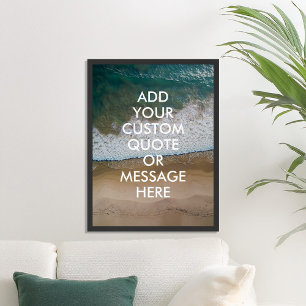 Create your own quote poster