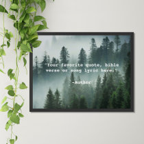 Create Your Own Quote Poster