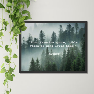 Create Your Own Quote Poster