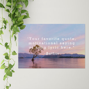 Create Your Own Quote Poster