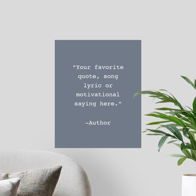 Create Your Own Quote Poster (Creator Uploaded)