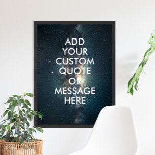 Create your own quote poster
