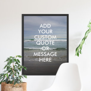 Create your own quote poster