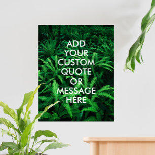 Create your own quote poster