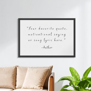Create Your Own Quote Poster