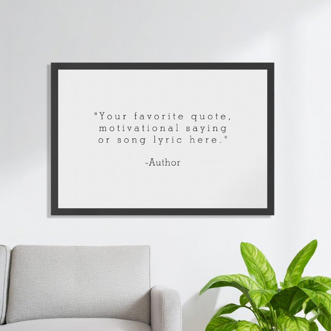 Create Your Own Quote Poster (Creator Uploaded)