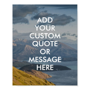 Create Your Own Quote Poster