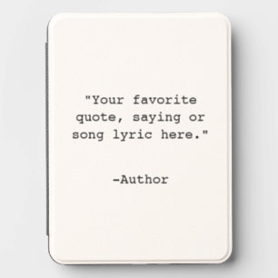 Create Your Own Quote Poster Kindle Cover