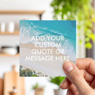 Create Your Own Quote Sticker