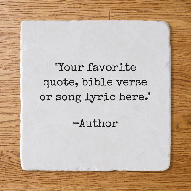 Create Your Own Quote Trivet (Creator Uploaded)