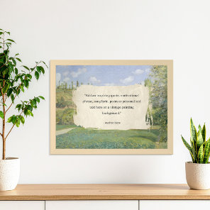 Create Your Own Quote Vintage Painting Poster