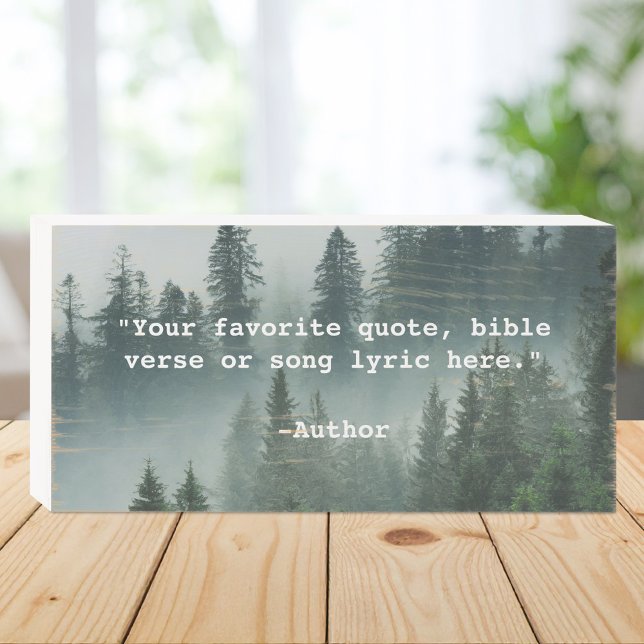 Create Your Own Quote Wooden Box Sign (Creator Uploaded)