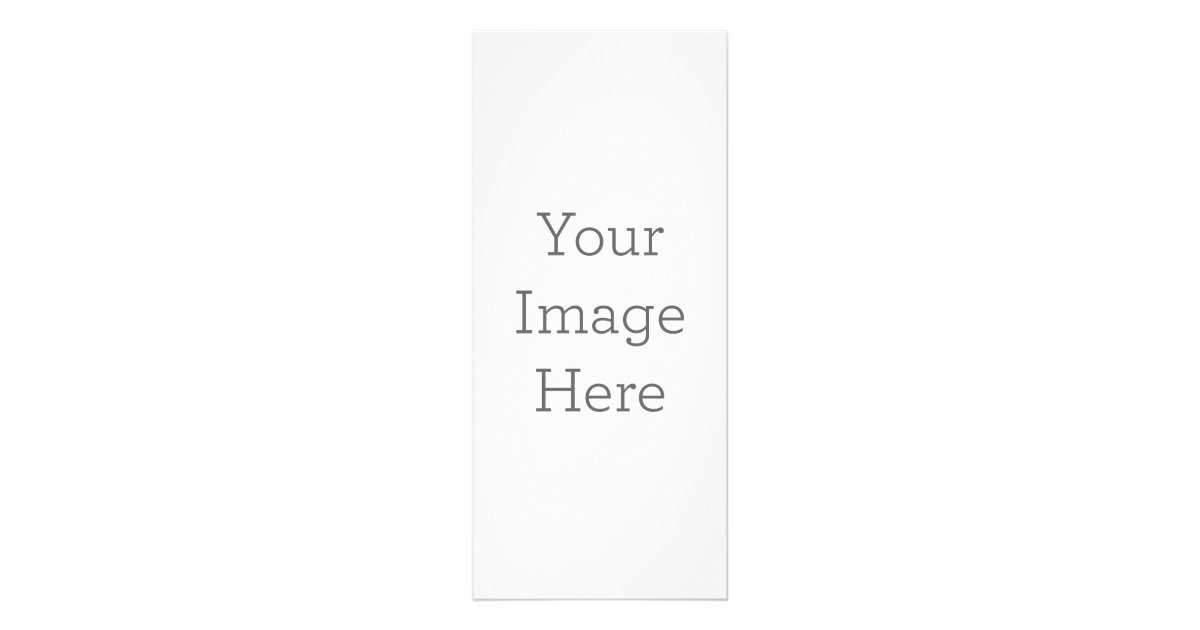 Create Your Own Rack Card Zazzle