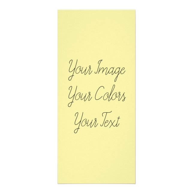 Create Your Own Rack Card (Front)