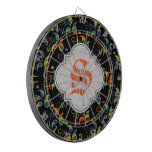 Create Your Own Rainbow Paisley Dart Board