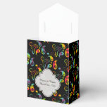 Create Your Own Rainbow Paisley Favor Boxes