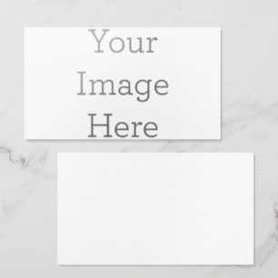 Create Your Own Raised Spot Gloss Business Card