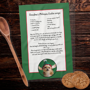 Create your own Recipe keepsake Add Photo  Kitchen Towel