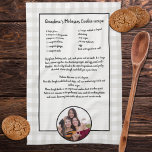 Create your own Recipe keepsake Buffalo Add Photo  Kitchen Towel<br><div class="desc">Taupe Tan Gray Buffalo plaid. Add a photo Template kitchen towel. Type in your own recipe or keep my grandma's cookie recipe.
Create your own Recipe keepsake. Our Personalized products are great gifts for any reason.</div>