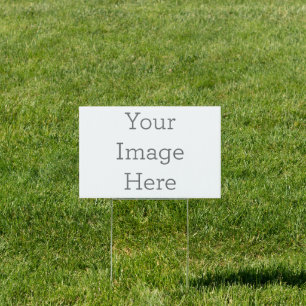 Create Your Own Rectangle 24" x 36" Yard Sign