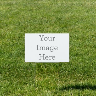 Create Your Own Rectangle 24" x 36" Yard Sign