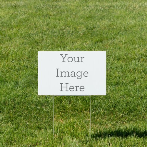 Create Your Own Rectangle 24 x 36 Yard Sign
