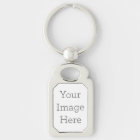 Create Your Own Rectangle Metal Keychain