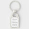 Create Your Own Rectangle Metal Keychain