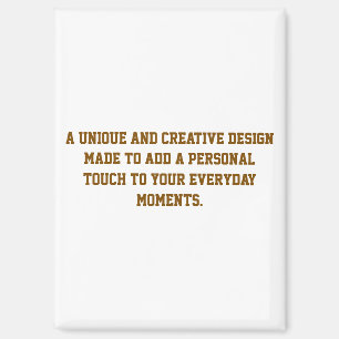 Create Your Own Rectangle Photo Magnet