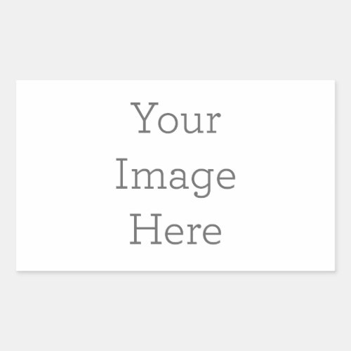Create Your Own Rectangle Sticker Create Your Own Rectangle Sticker