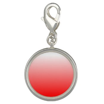 Create Your Own Red Ombre Charm by cliffviewgraphics at Zazzle