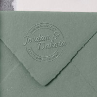 Create Your Own Retro Circular Return Address