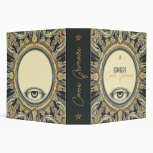 Create Your Own Retro Eye in Sky Solar Magic 3 Ring Binder