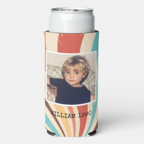 Create Your Own Retro Photo Can Cooler