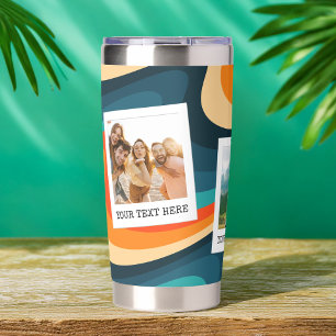 Create Your Own Retro Photo Insulated Tumbler