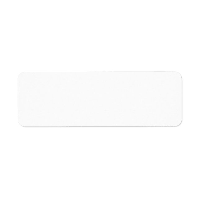 Create Your Own Return Address Labels (Front)