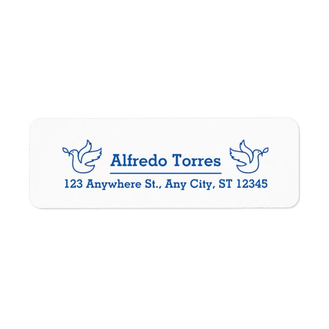 Create Your Own Return Address Labels (Front)