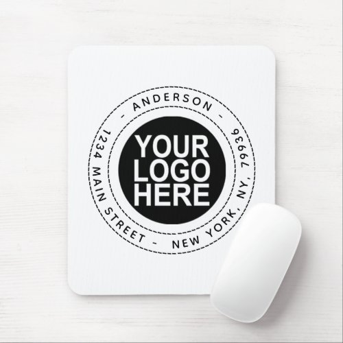 Create Your Own Return Address With Logo Mouse Pad